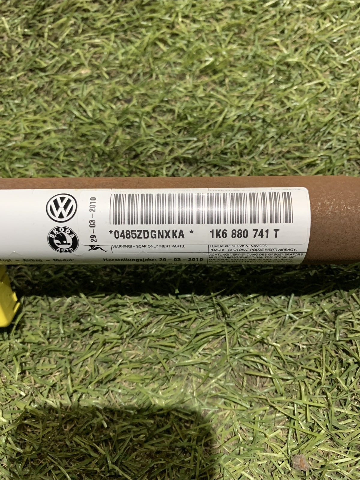 1K6880741T AIRBAG A TENDINA LATERALE SINISTRO VOLKSWAGEN Golf 6 3 Porte