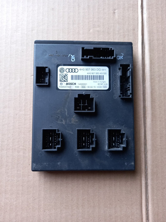 2015-2016 AUDI A8 QUATTRO - BODY COMPUTER CODE: 4H0907063DM