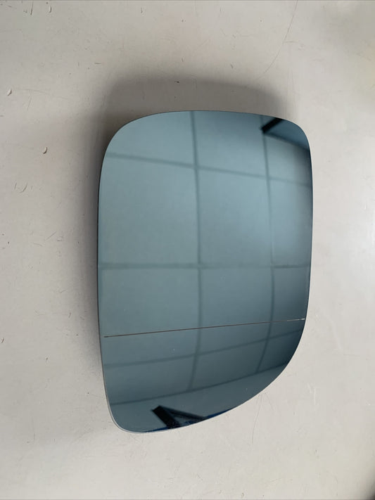 Vetro specchietto Audi - Seat - VW destro azzurro curvo 908D Azzurro