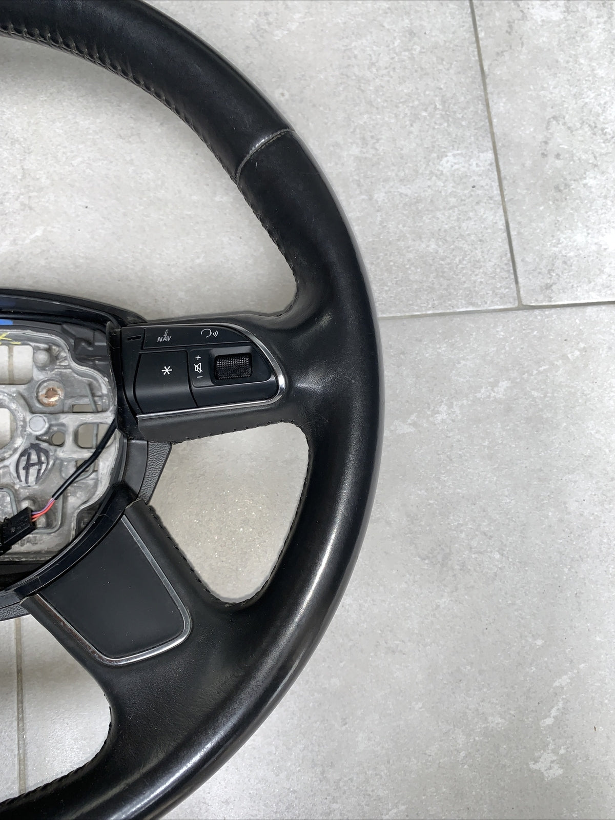 Volante Sterzo AUDI A6 4G A7 A1 8X MFL multifunzione volante in pelle