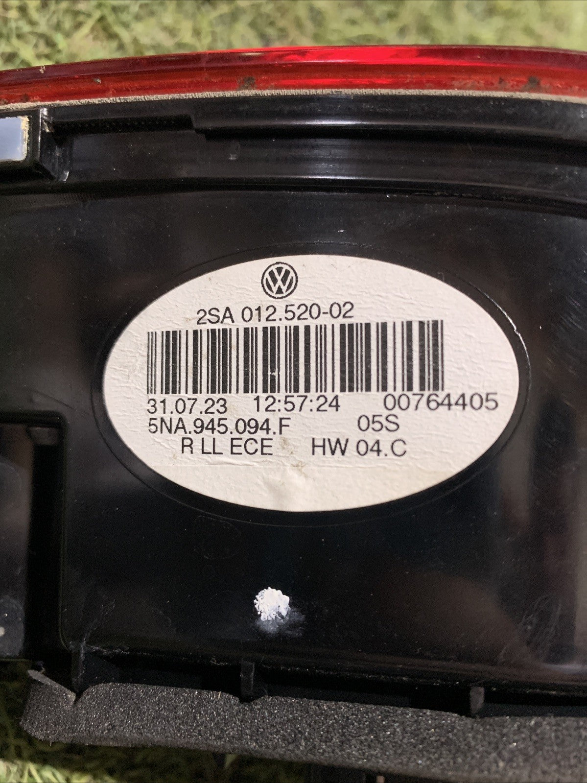 STOP FANALE INTERNO POSTERIORE DESTRO VOLKSWAGEN TIGUAN 2023 5NA945094F