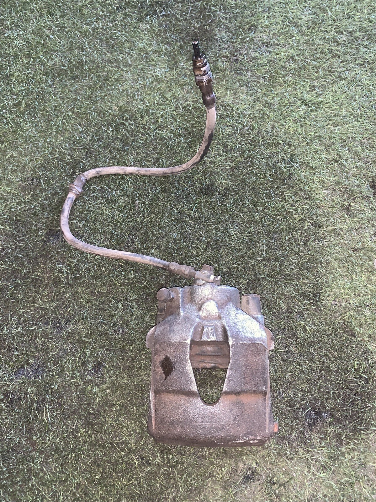 1K0615124D PINZA FRENO ANTERIORE DESTRA VOLKSWAGEN GOLF 5 1.9 ORIGINALE (2)