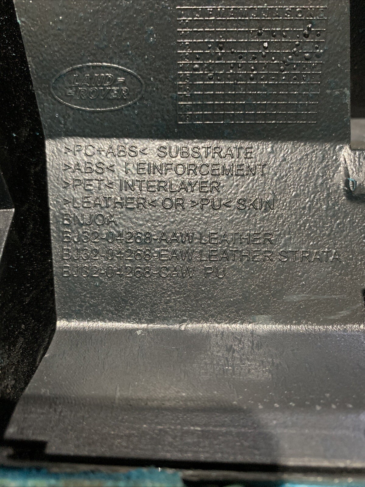 BJ32-04268-AAW MODANATURA RIVESTIMENTO PLANCIA CRUSCOTTO RANGE ROVER EVOQUE L538