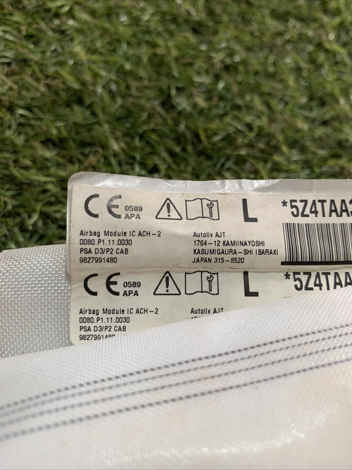 AIRBAG A TENDINA LATO SINISTRO SX PER PEUGEOT 208 Serie 9827991480 (19 )