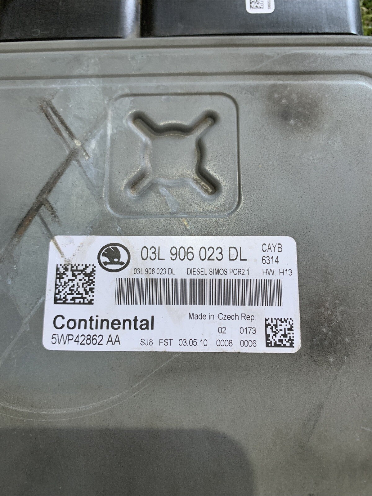 Centralina Motore Skoda Fabia 2011 1.6 Diesel 03L906023DL