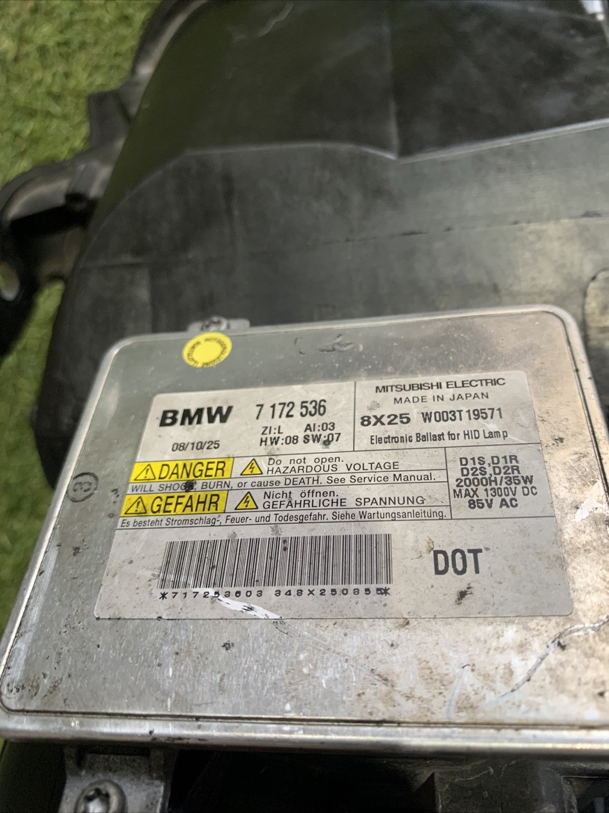 FARO ANTERIORE SINISTRO BMW SERIE 3 E90/E91 (08-13) 631172025899