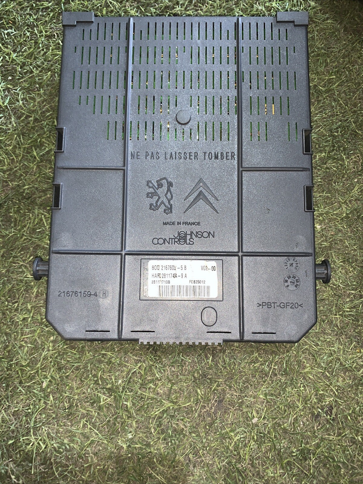 9661940380 CENTRALINA SCATOLA FUSIBILI RELÈ CITROEN C5 2.0