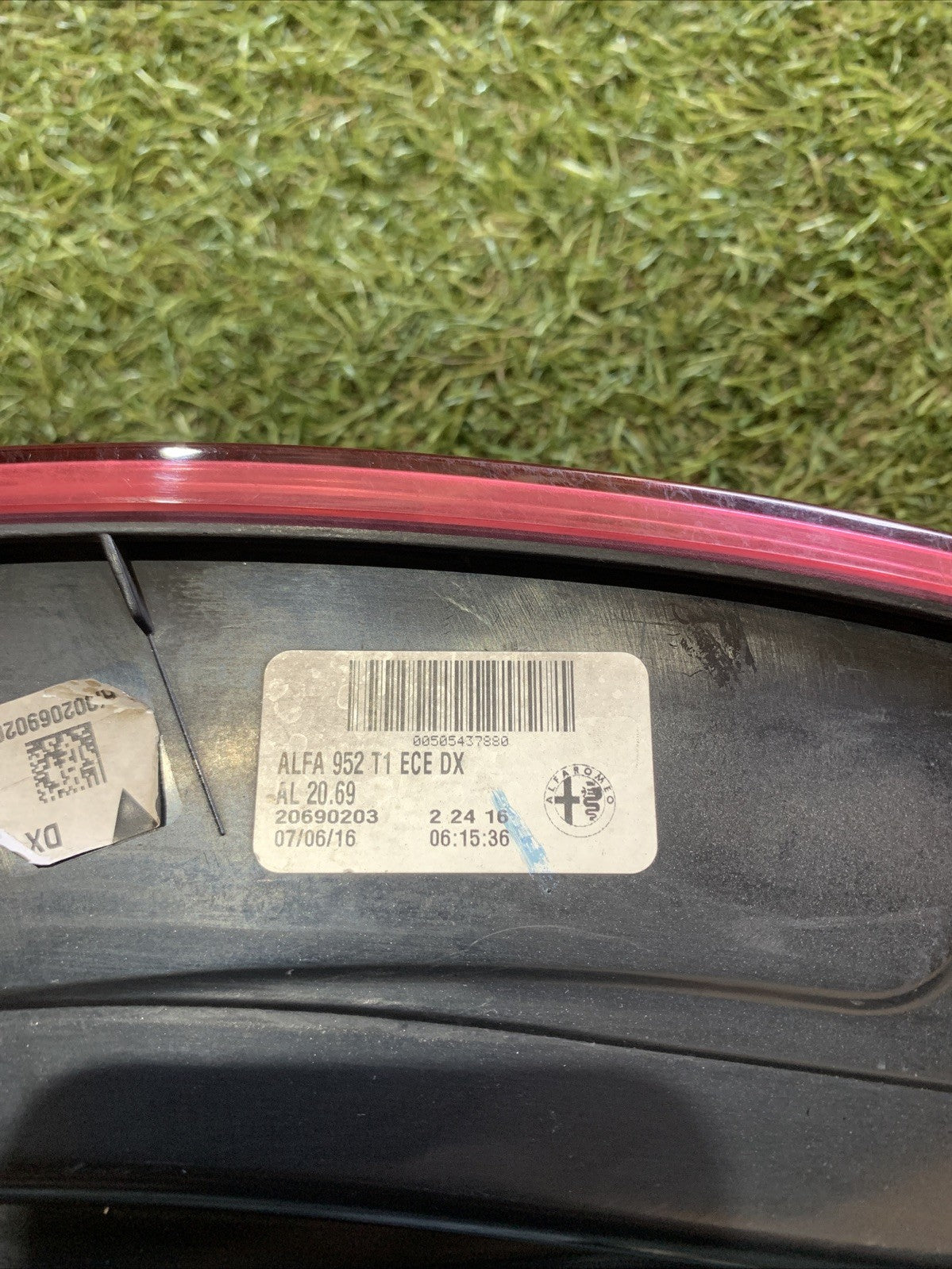 Stop Fanale Posteriore destro Dx A Led Alfa Romeo Giulia 20690203 2016