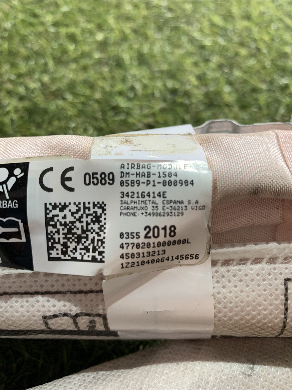 AIRBAG A TENDINA LATO SINISTRO SX PER OPEL Crossland Serie (X) 03552018 (17)