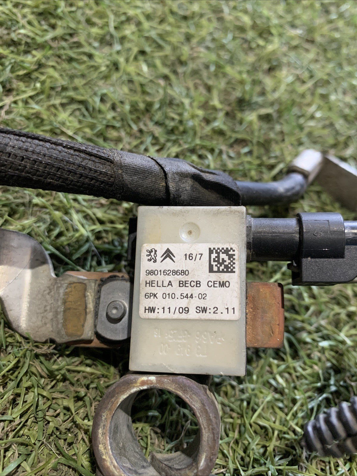 Cavo Batteria Negativo Peugeot 208 2017 1.2 Benzina 9813830280