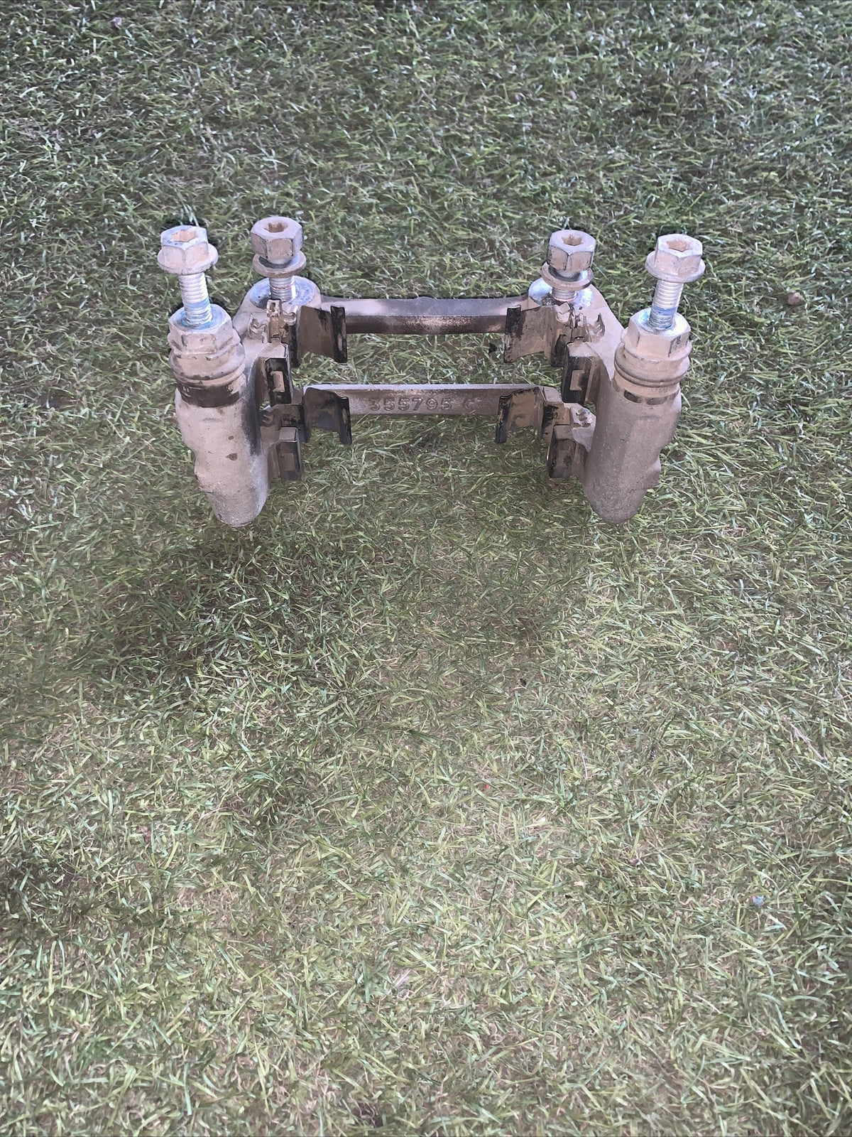 Porta Pinza Freno Posteriore Dx Fiat 500X 1.3 Anno 2018 Originale 355795C (2)