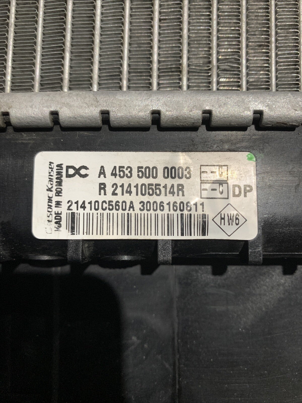 A4535000003 RADIATORE ACQUA RENAULT TWINGO III 1.0 B 2019