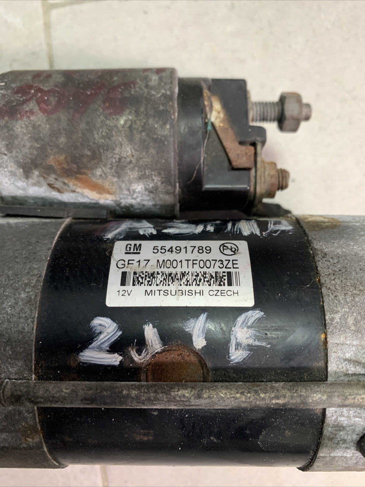 55491789 MOTORINO AVVIAMENTO OPEL ASTRA (K) 1.6 CDTI 2016