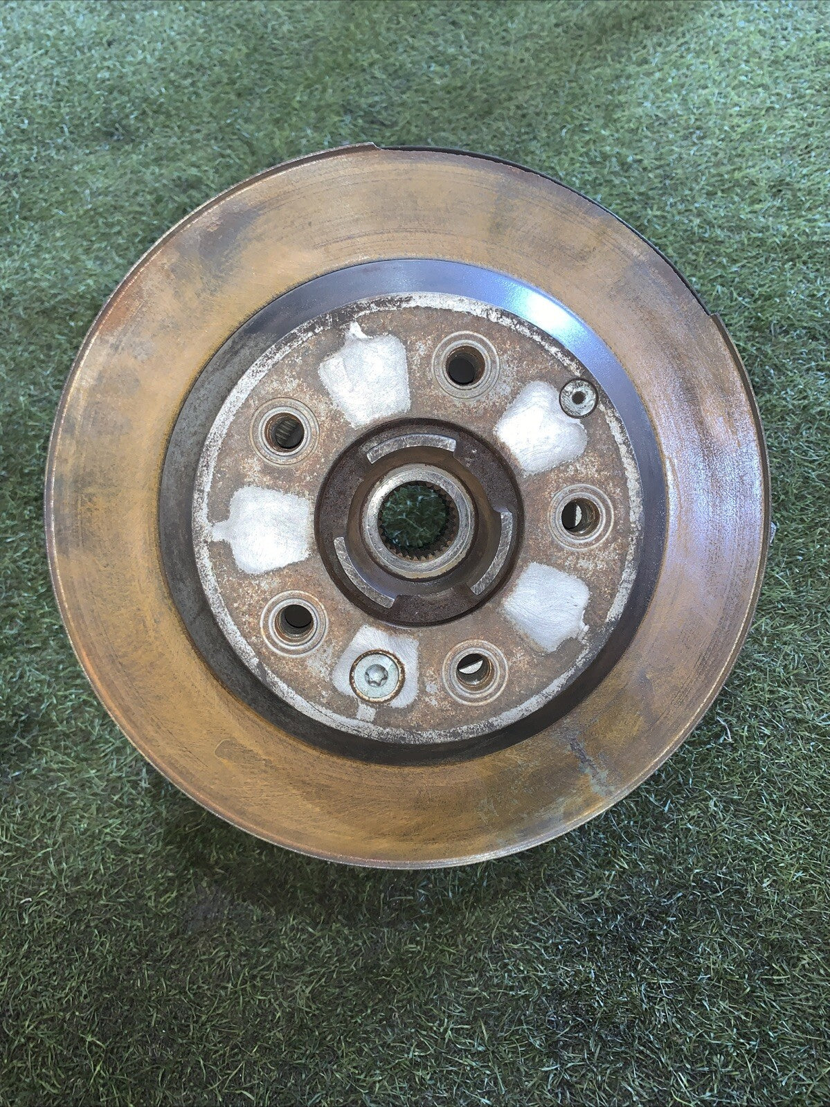 Mozzo Montante Fusello Posteriore Destro Audi Q7 2006 3.0 Diesel 7L8505436