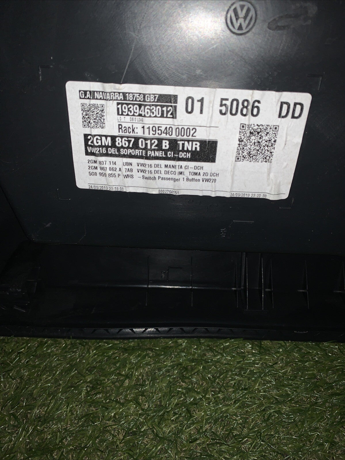 Pannello Porta Interno Volkswagen T-Cross 2GM867012B