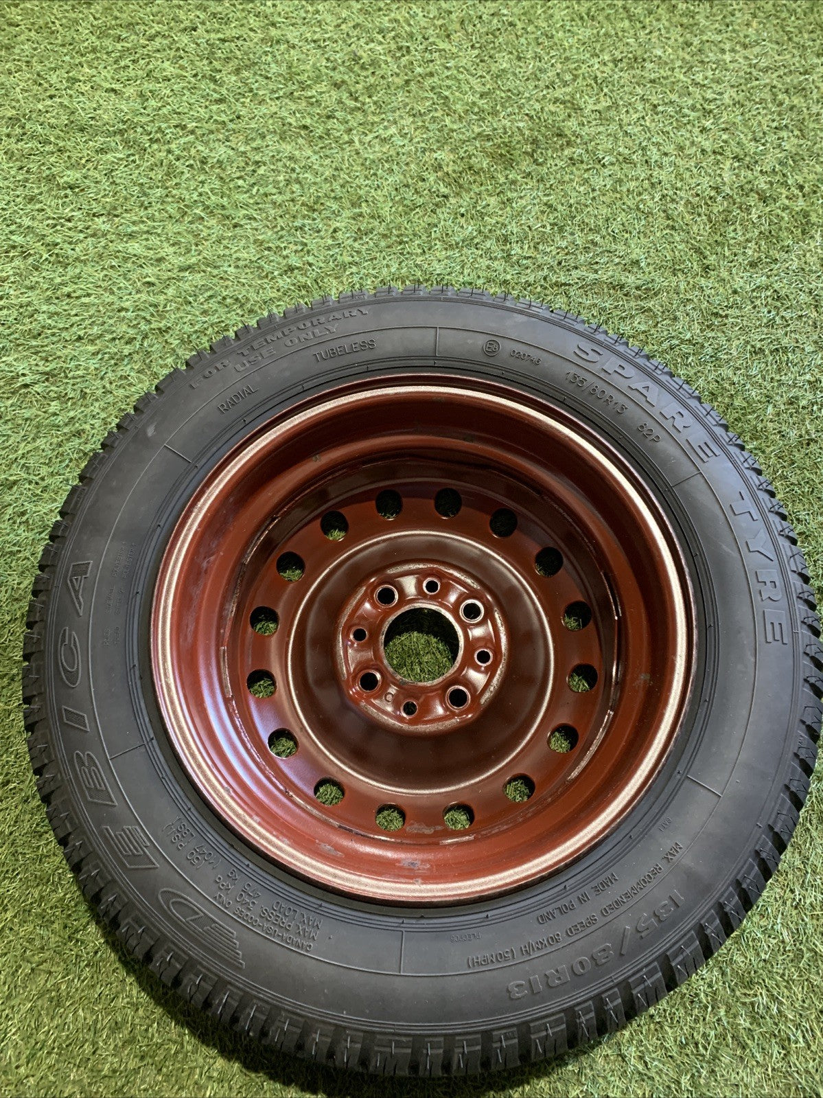 Kit Ruotino Di Scorta Fiat Panda 169 135/80R13