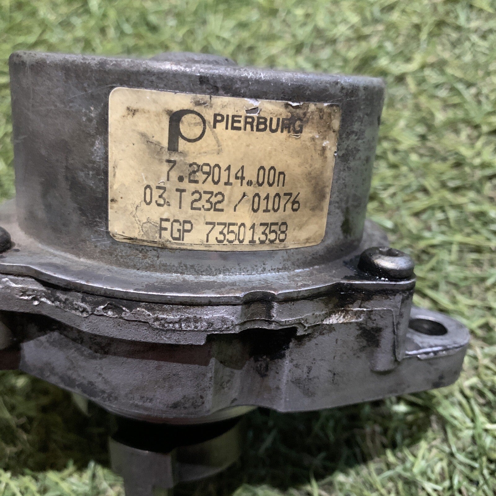 POMPA DEPRESSORE VUOTO FRENI FIAT PUNTO 188 DOBLO' MUSA PANDA 1.3 MJT 73501358