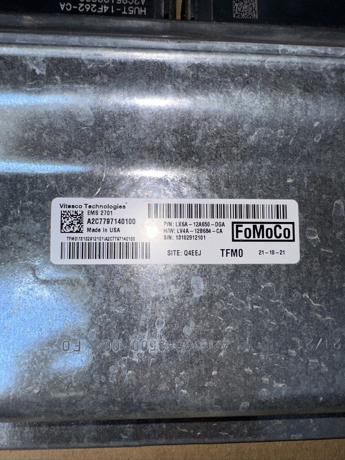 Ford Kuga III 2020 Petrol / electricity Engine control unit module ECU BTN8499