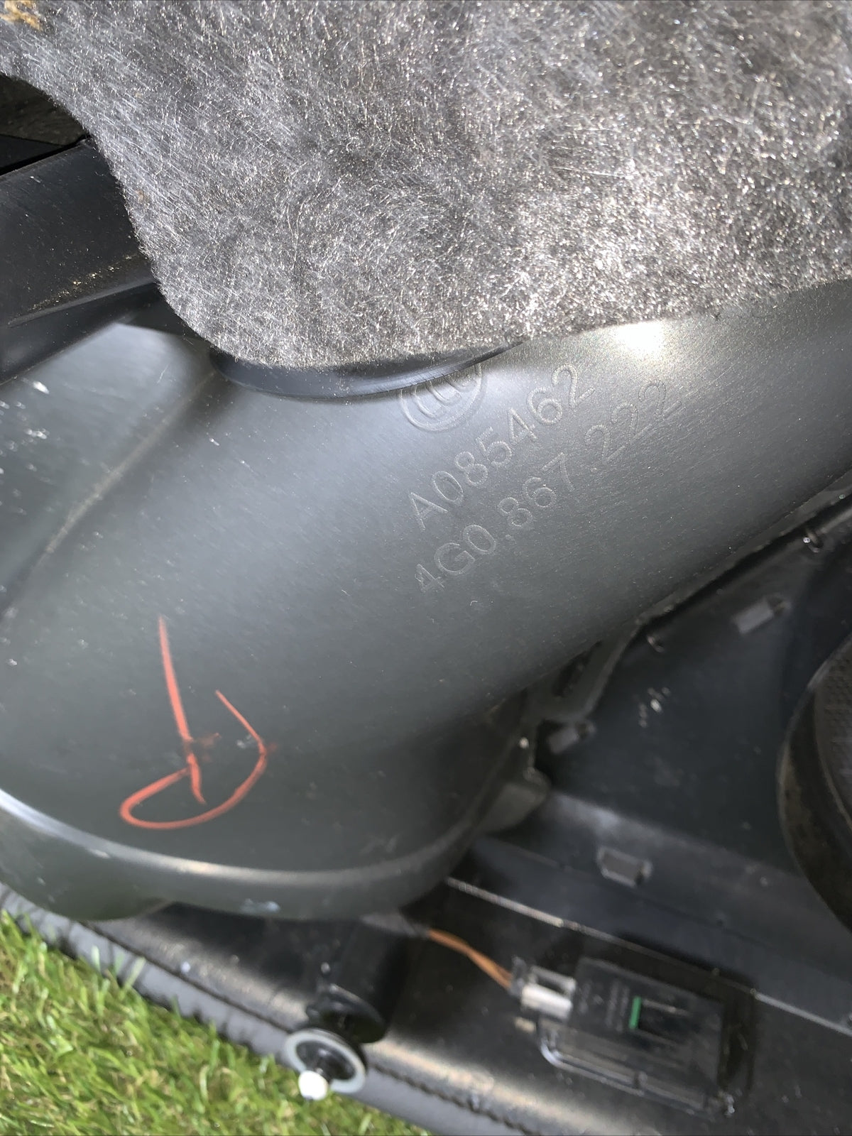 Pannello Interno Portiera Posteriore Destra Audì A6 4G 4G0867222