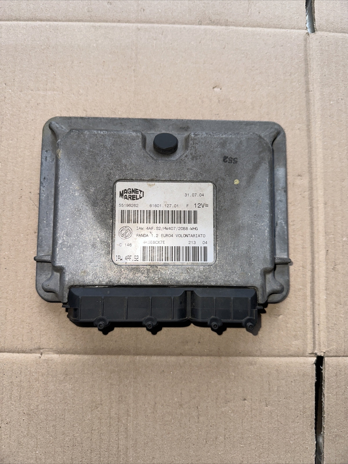 CENTRALINA MOTORE FIAT PANDA 169 1.2 44KW 2005 55196262