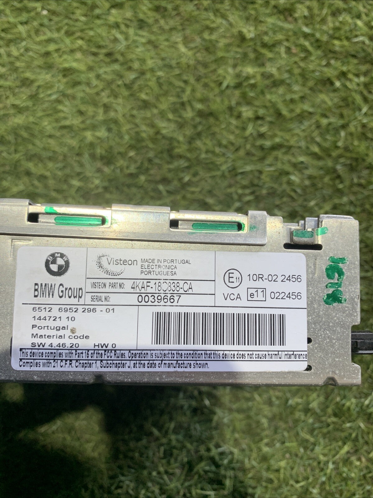 Autoradio Bmw 120 2004 65126952296