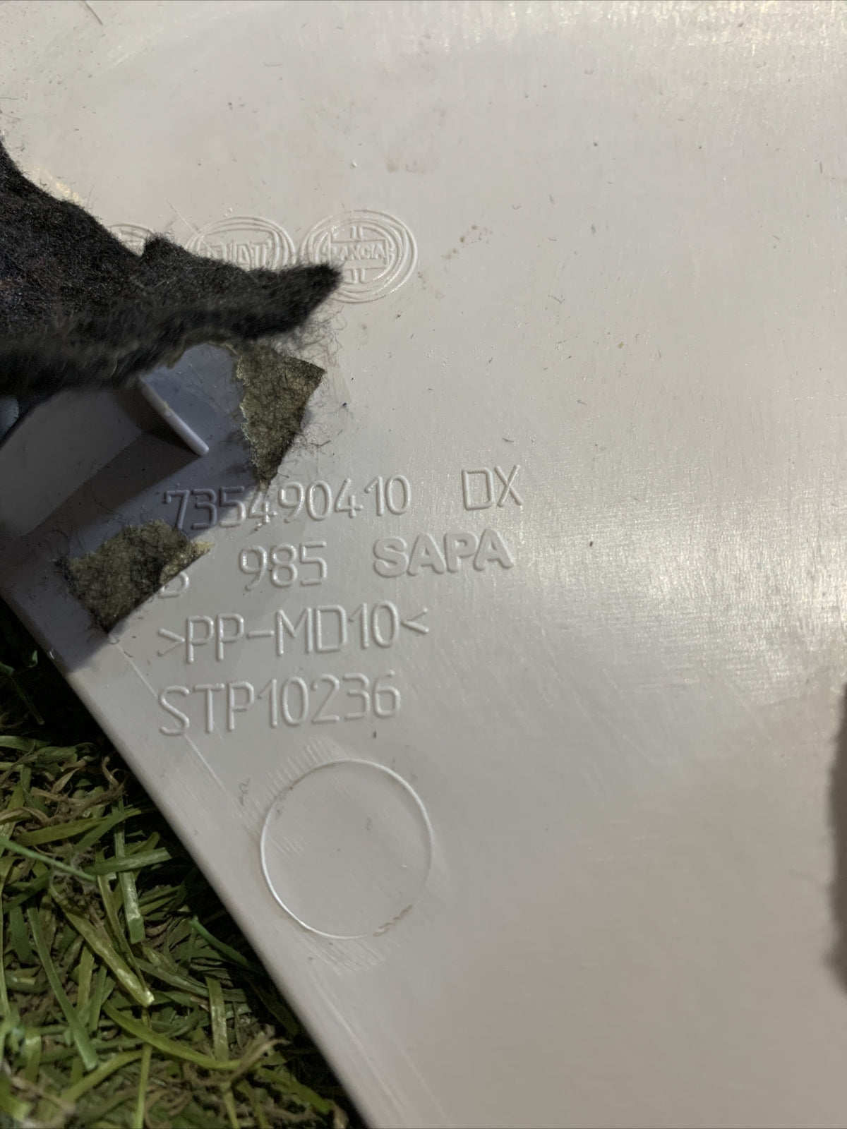 MODANATURA RIVESTIMENTO INT ANT DX FIAT PANDA (312_319) 2012-, B1203 - 735490410