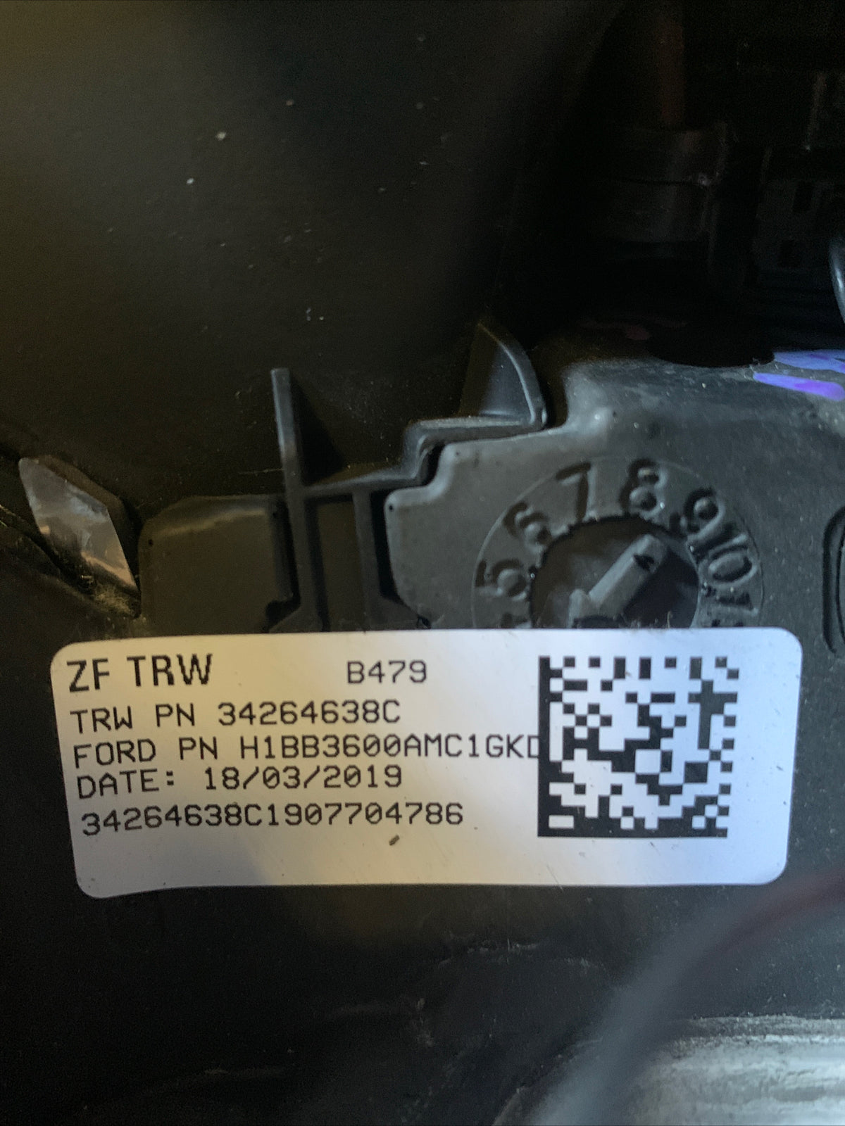 H1BB3600AMC VOLANTE COMANDI FORD FIESTA VII (7° SERIE)