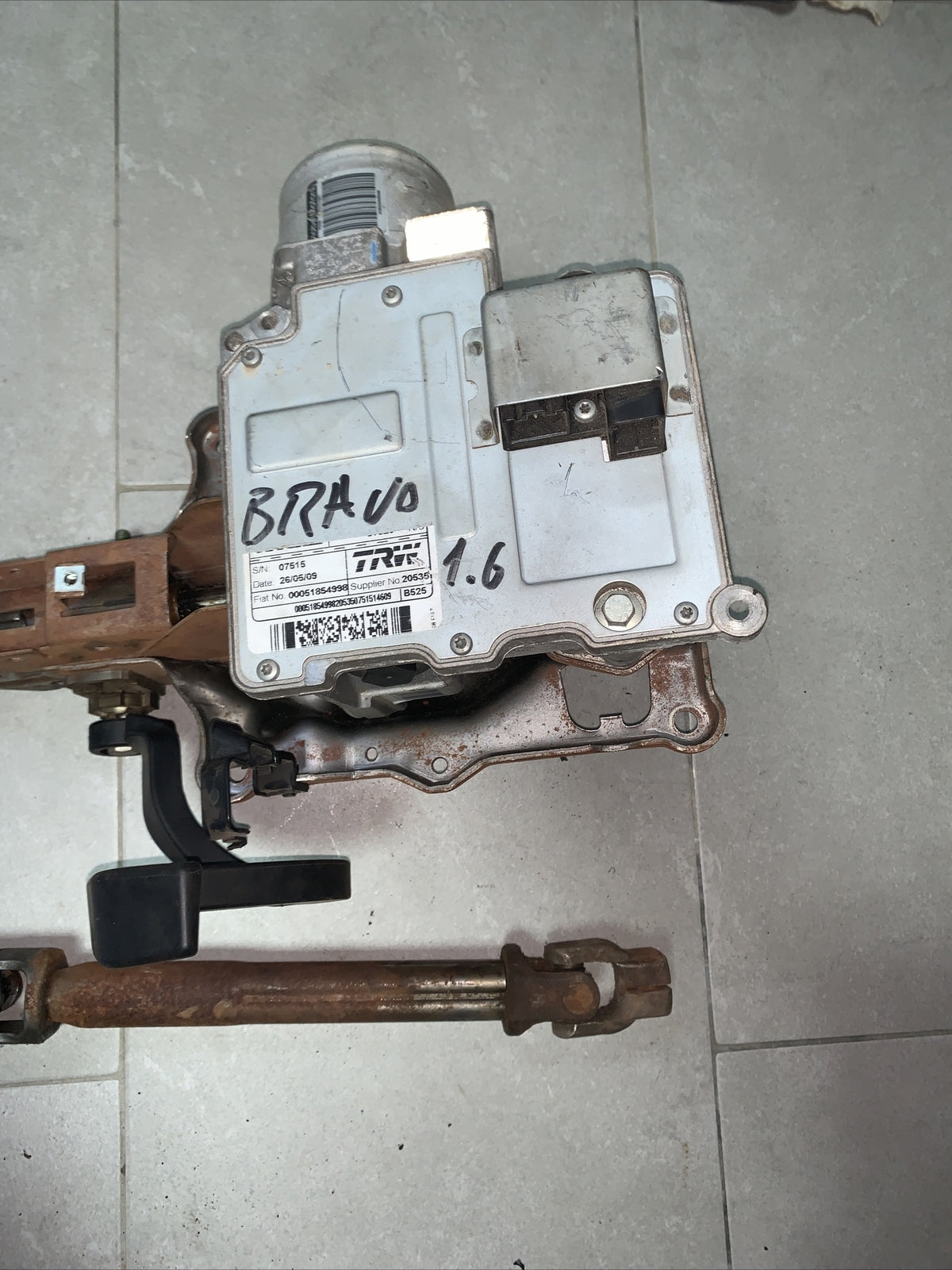 Piantone dello sterzo Fiat Bravo Dal 2007 al 2014 Cod 00051854998