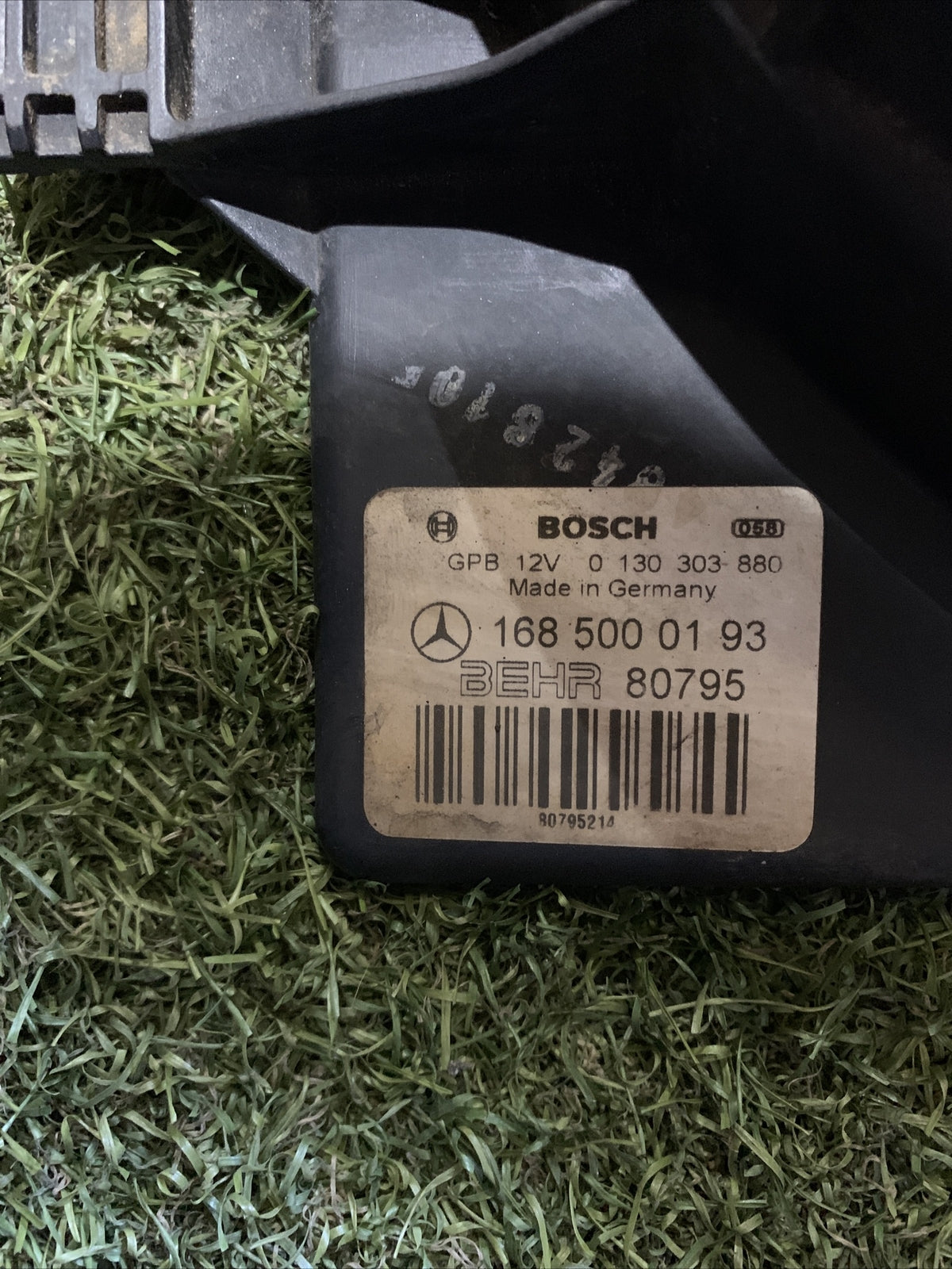 ELETTROVENTOLA MERCEDES Classe A W168 2° Serie 1685000193