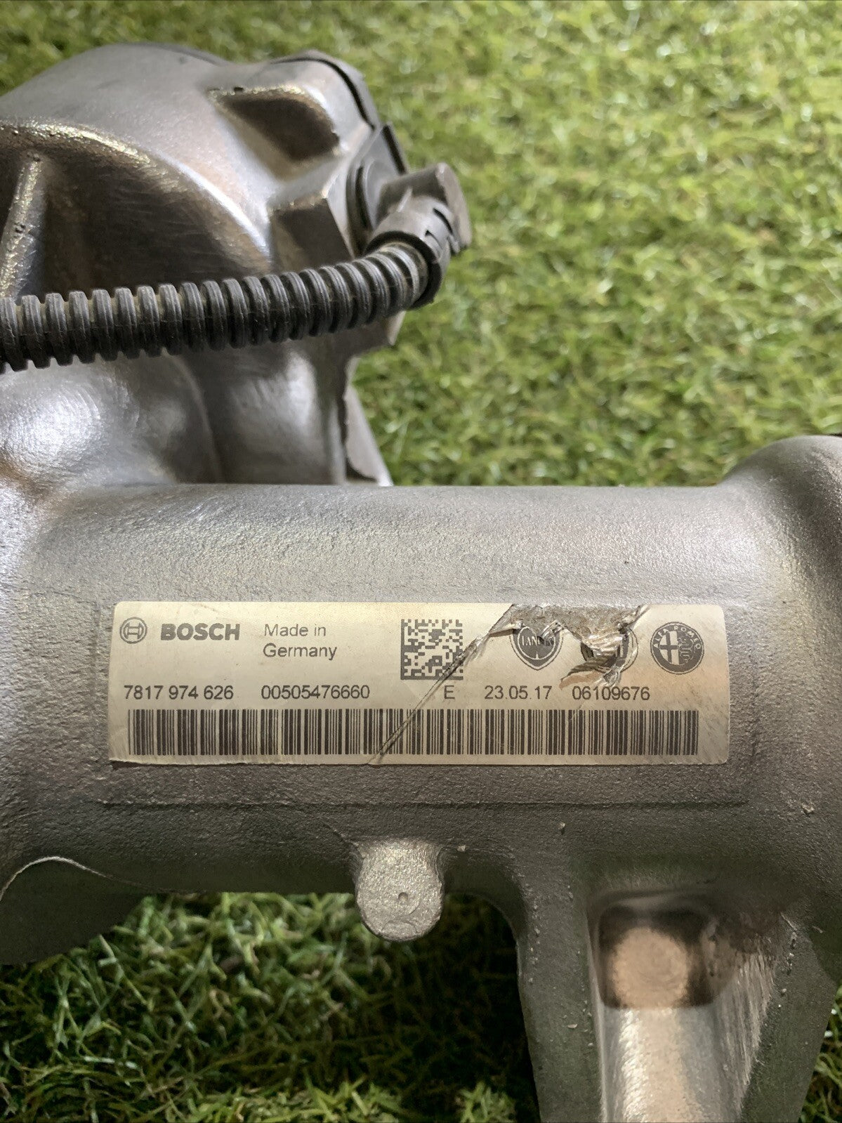 Scatola sterzo Alfa Romeo Giulietta anno 2019 originale Codice 00505476660 (2)