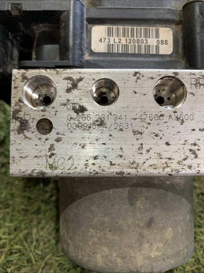 Centralina pompa abs Nissan Micra K12 dal 2002 al 2010 cod 0265231341 Benzina