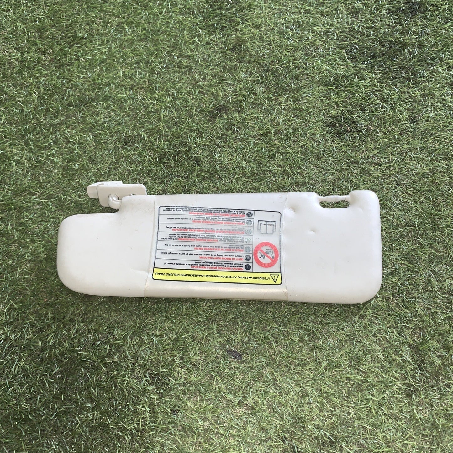 ALETTA TENDINA PARASOLE SINISTRA DX GUIDA ORIGINALE FIAT 500 mod 312