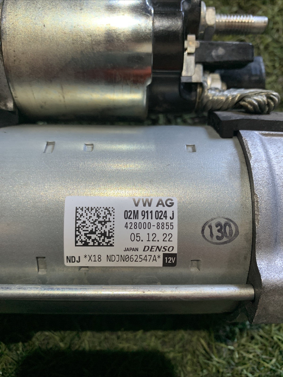 Motorino Avviamento Volkswagen Polo 2022 1.0 Benzina 02M911024J