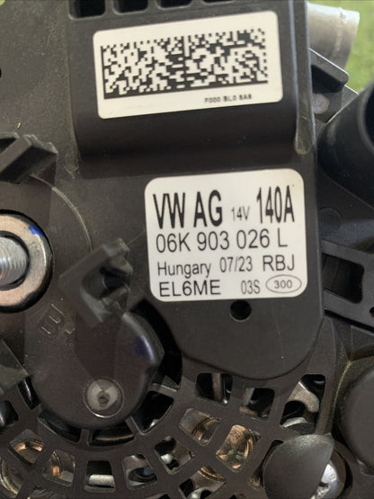Alternatore Vw Tiguan 2019 2.0 Turbo Benzina 06K903026L