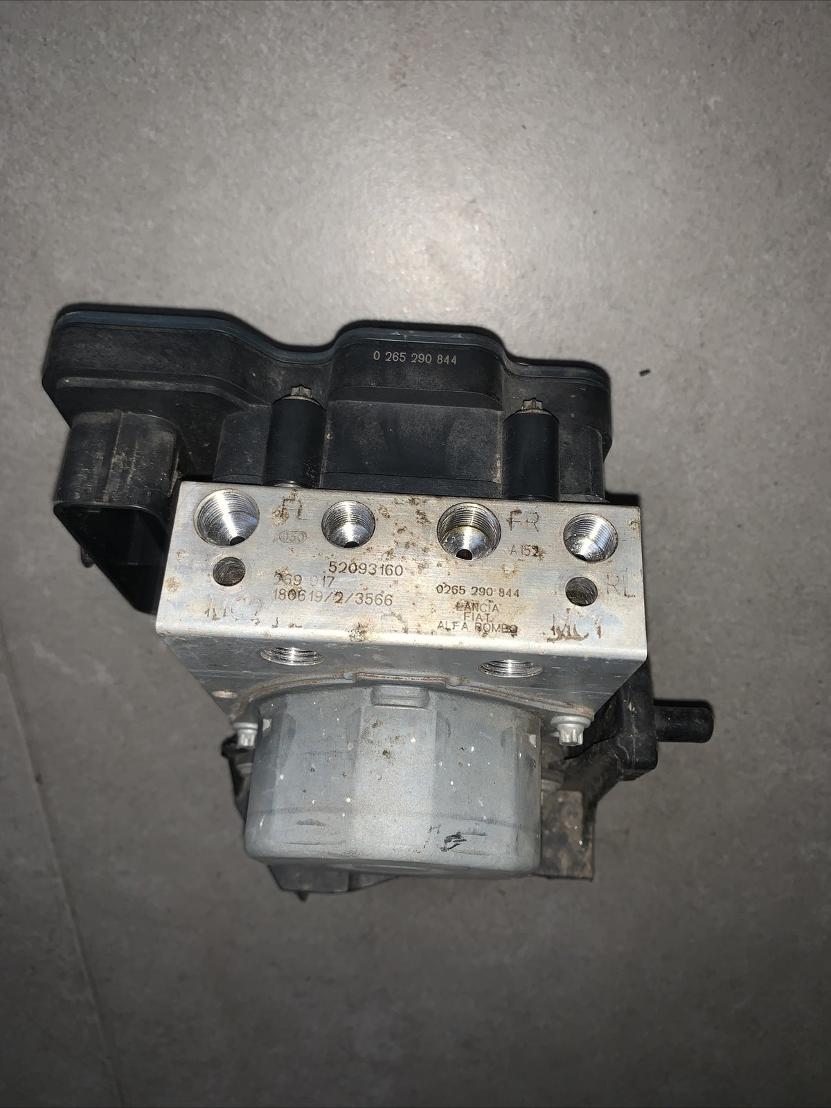 00520931600+52093160 CENTRALINA POMPA ABS FIAT PANDA III 2012> = YPSILON 2011>