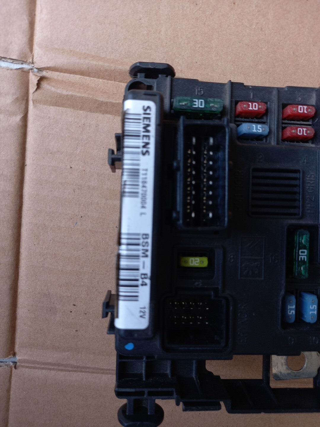 Body Computer Centralina Modulo BCM BSI SIEMENS CITROEN C2 1.4 9650618380 Diesel