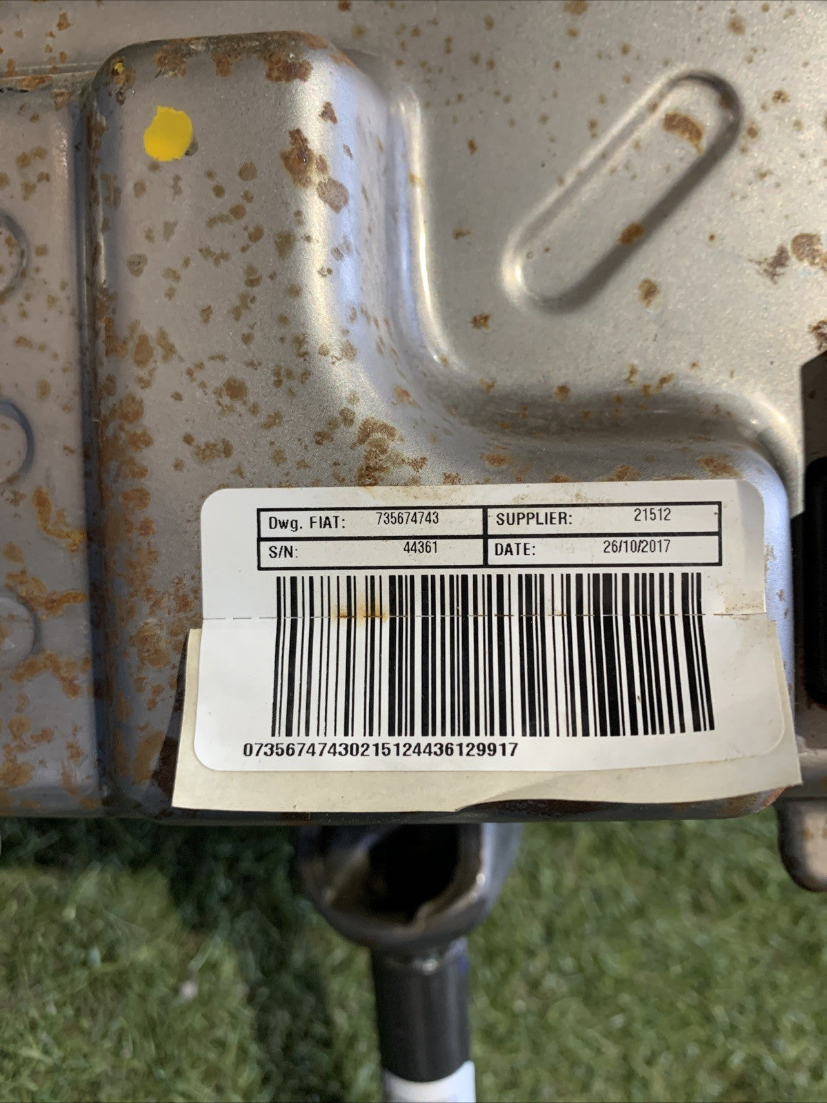 PIANTONE STERZO ELETTRICO FIAT PANDA (319) CROSS 735674743 2018