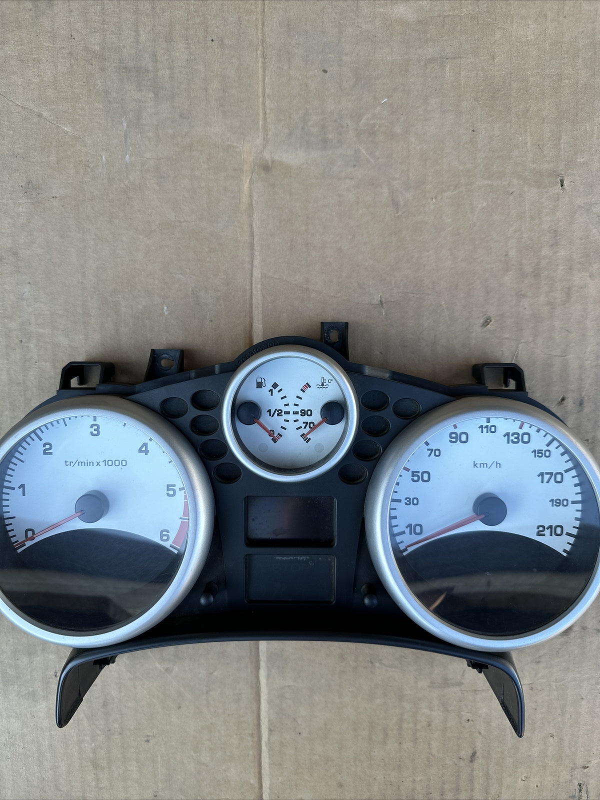 A2C53065547 QUADRO STRUMENTI CONTA KM CHILOMETRI VEGLIA PEUGEOT 207