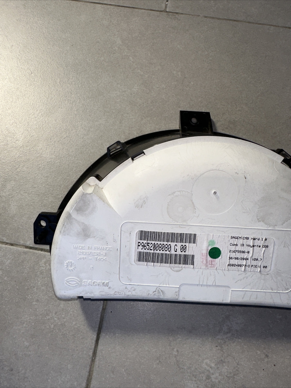 P9652008080 G 00 STRUMENTAZIONE CONTAKM CITROEN C2 1° Serie 2004