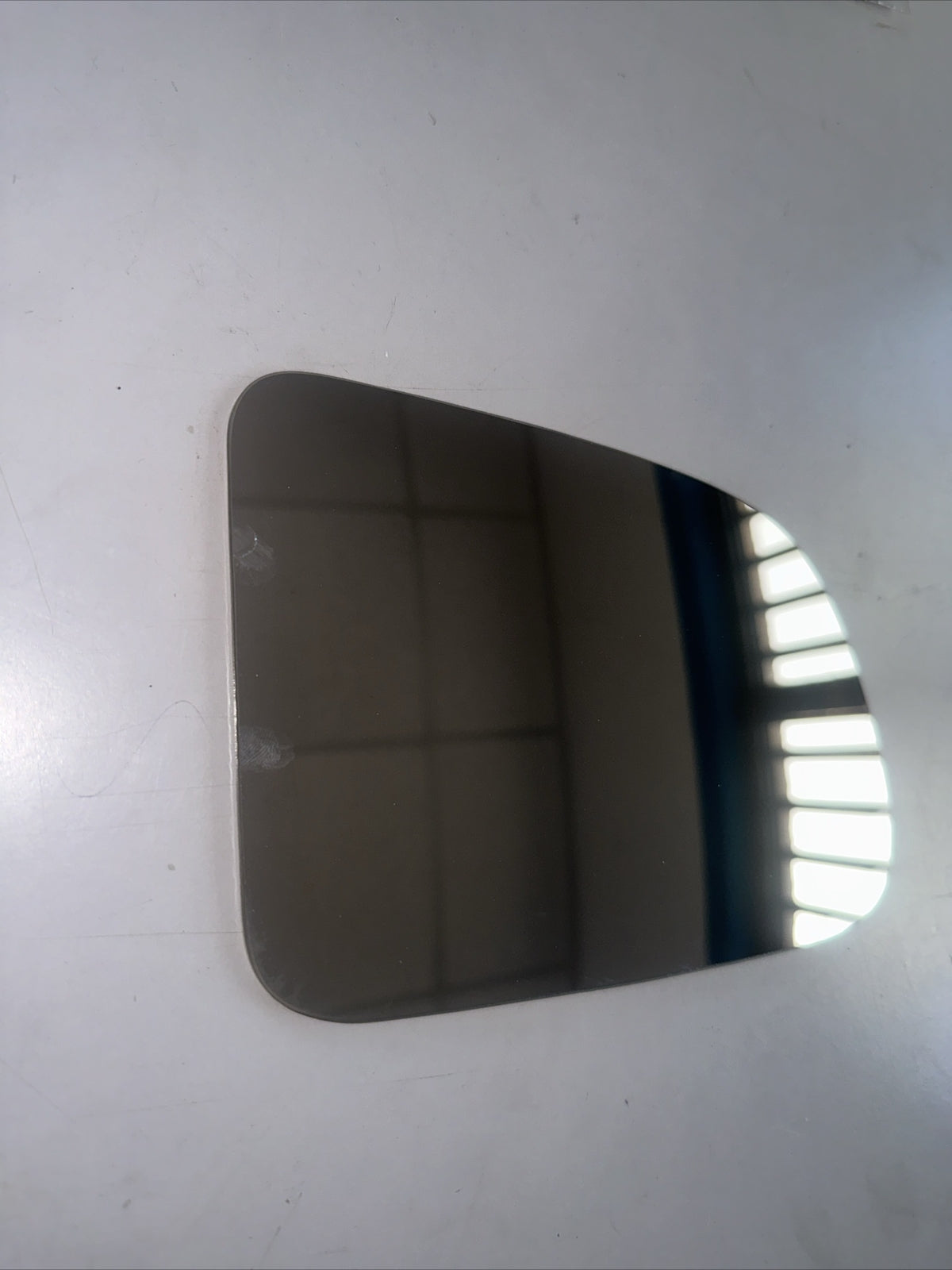 Per Suzuki Vitara fino al 1991 Vetro Dx Curvo Cromato per Specchio Retrovisore