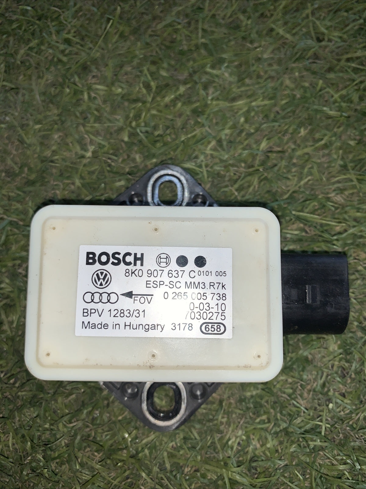 Centralina Sensore Imbardata Audi A4 2011 3.0 8K0907637C