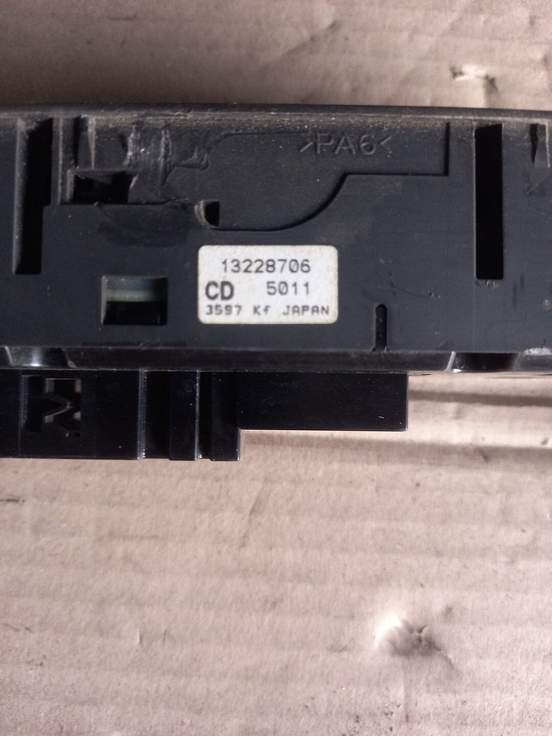 13228706 PULSANTIERA ANTERIORE SINISTRA GUIDA OPEL Astra H Berlina 1700 D 859397