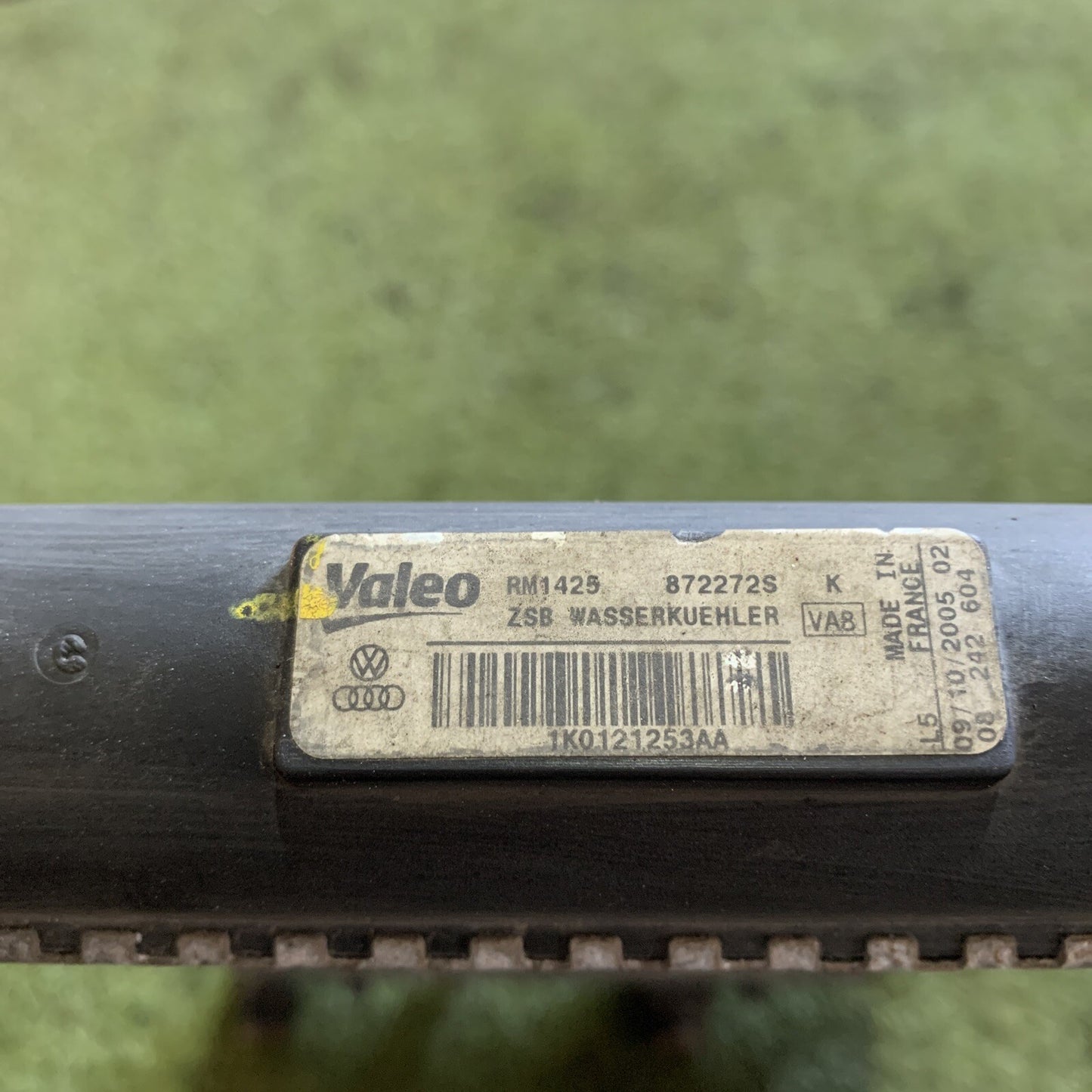 1K0121253AA RADIATORE ACQUA VOLKSWAGEN GOLF V (1K1) 1.9 TDI 8V 105CV (2003>2008)