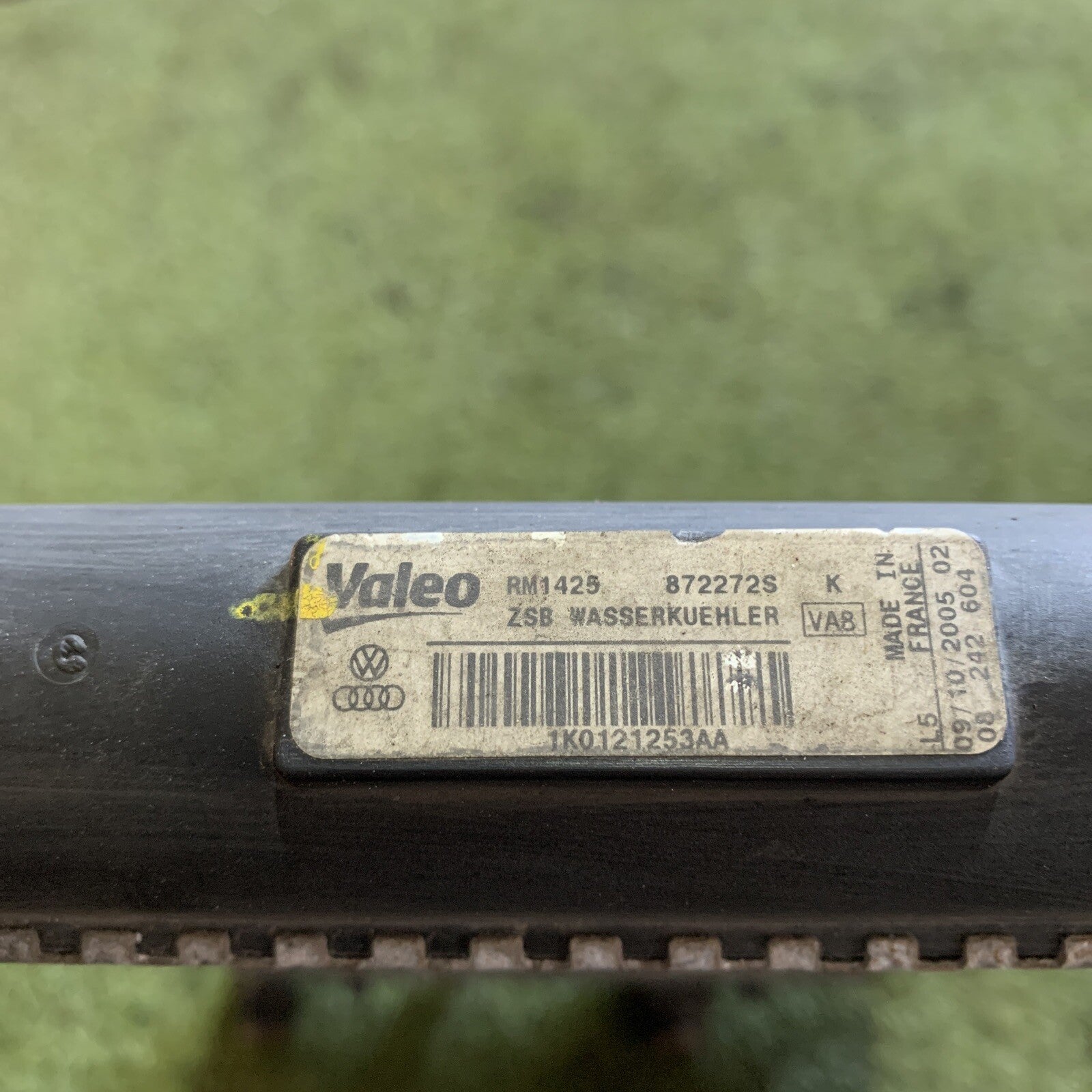 1K0121253AA RADIATORE ACQUA VOLKSWAGEN GOLF V (1K1) 1.9 TDI 8V 105CV (2003>2008)