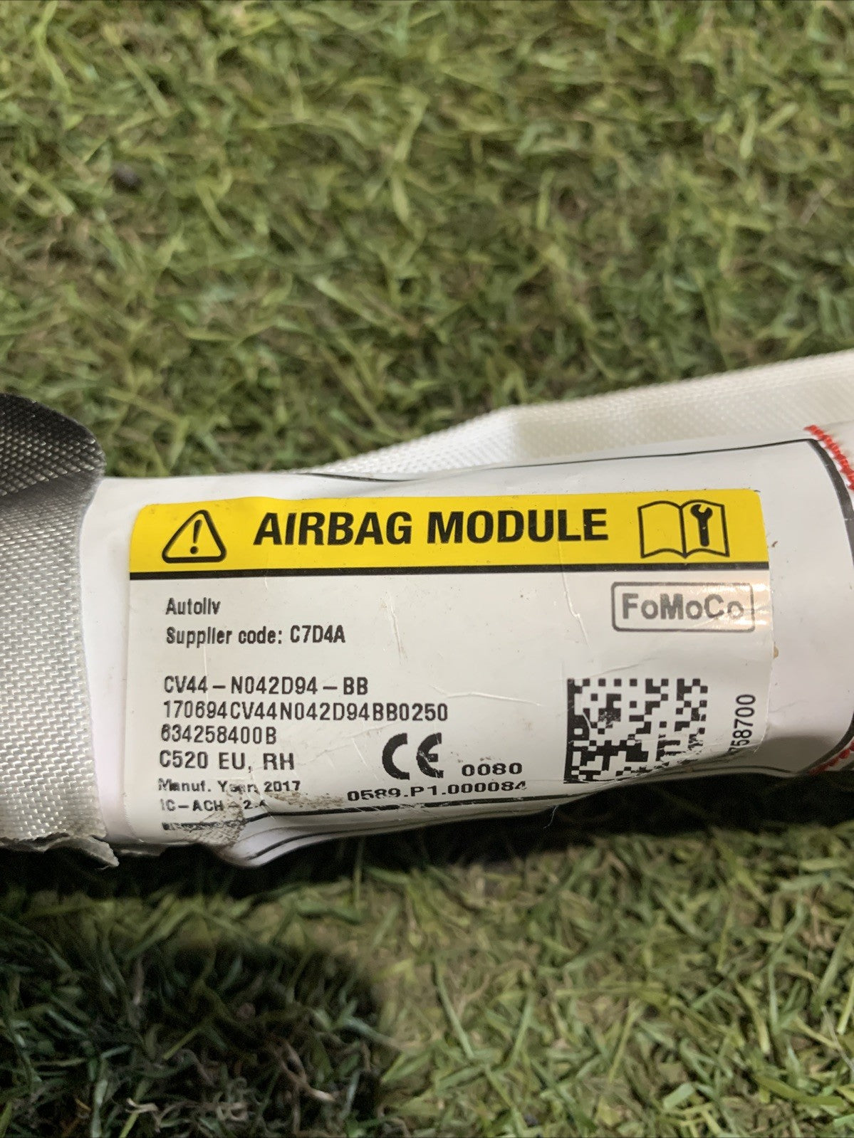 AIRBAG A TENDINA DESTRA DX FORD KUGA 2012-2020 CV44-N042D94-BB