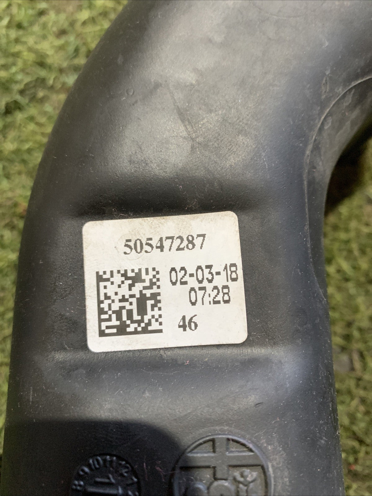 TUBO ASPIRAZIONE FILTRO ARIA ALFA ROMEO GIULIA 2017 50547287