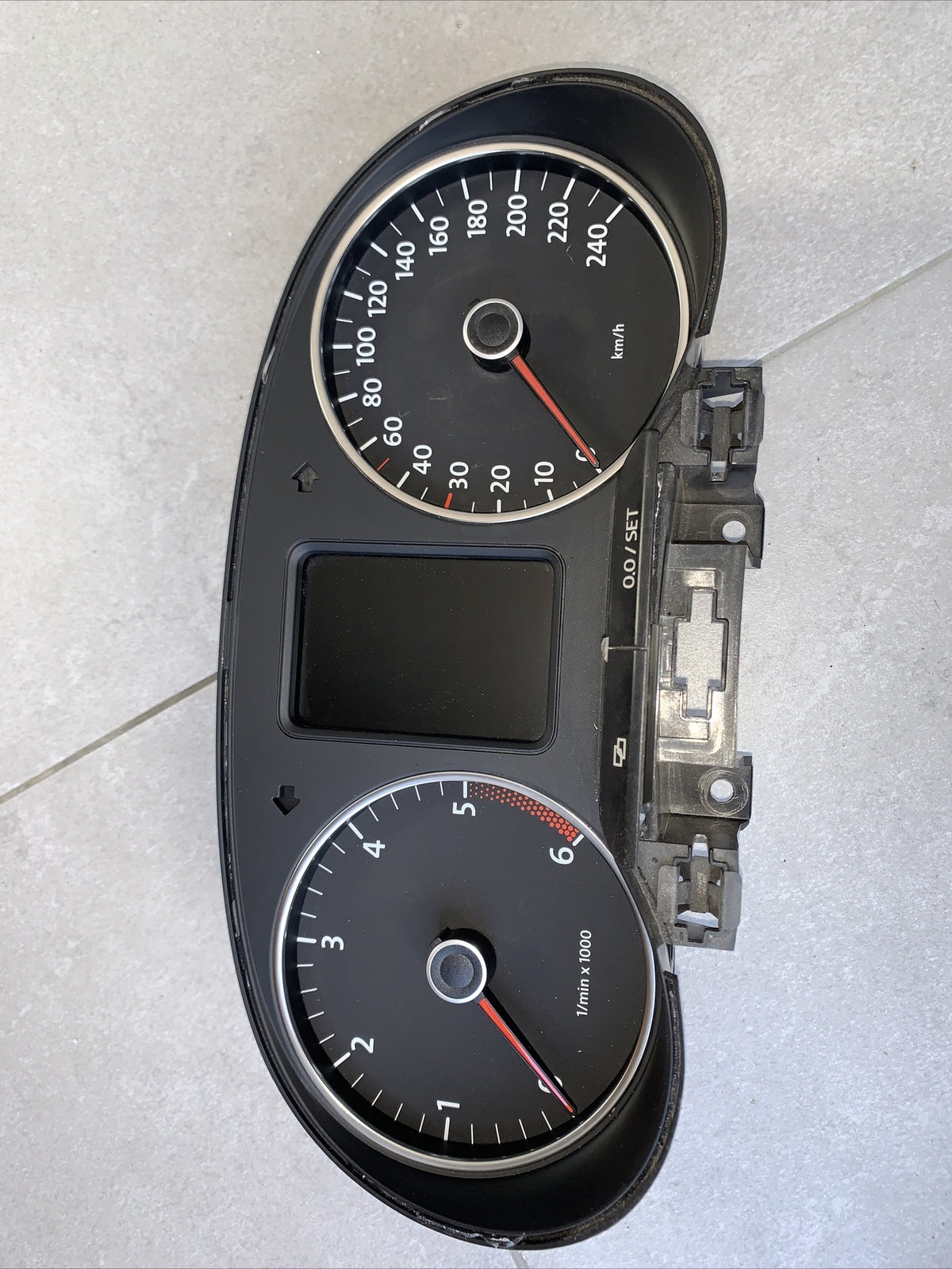 6r0920861f QUADRO STRUMENTI VOLKSWAGEN Polo 5° Serie Diesel (2011)