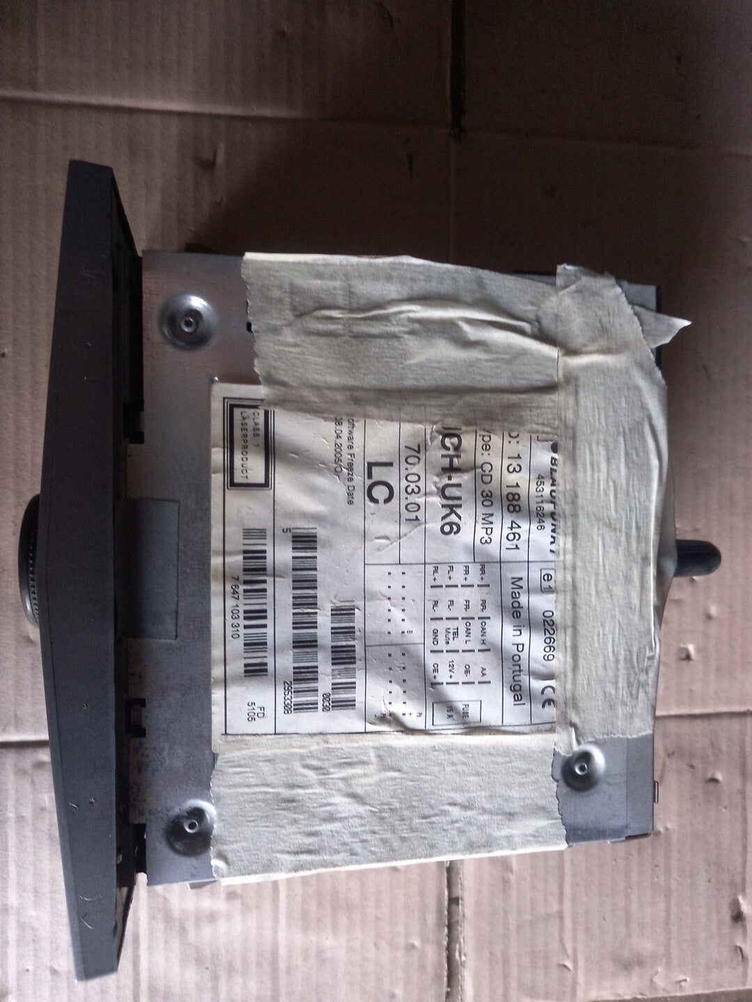 RICAMBI USATI 453116246 AUTORADIO OPEL Astra H Berlina  2005 Benzina  254242