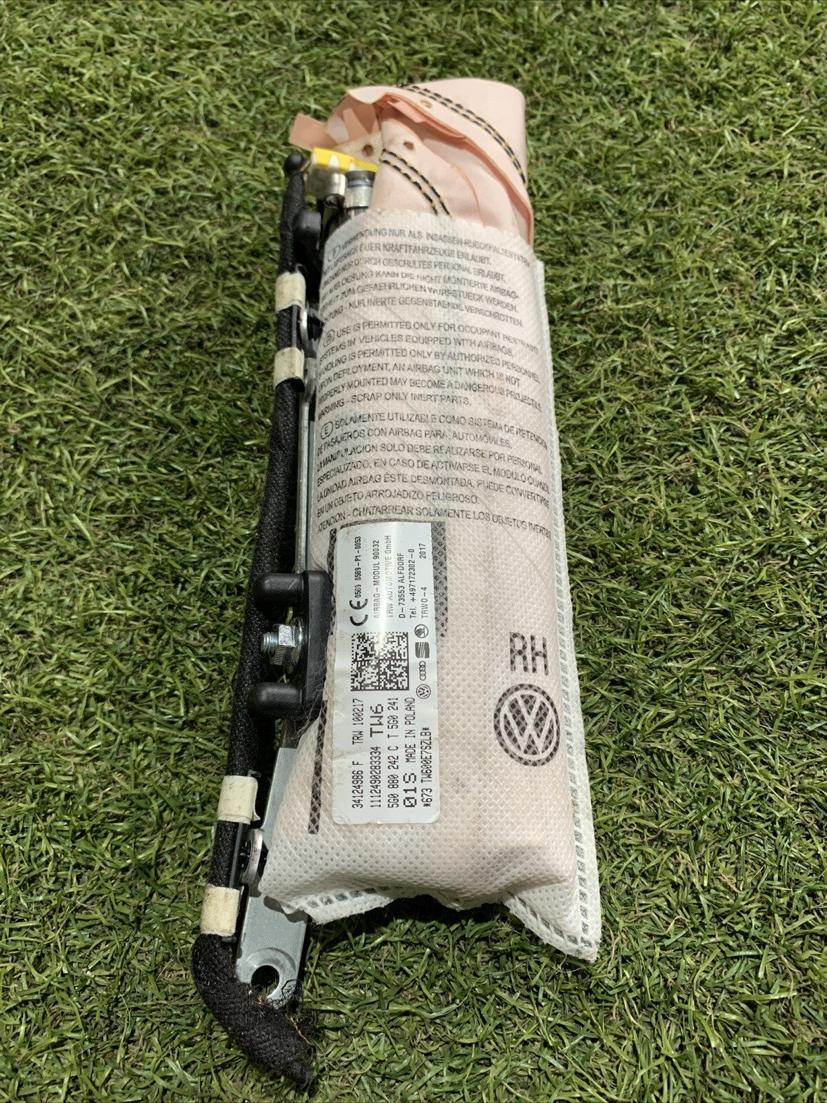 AIRBAG SEDILE DESTRO DX VOLKSWAGEN GOLF 7 VII 2016 5G0880242C