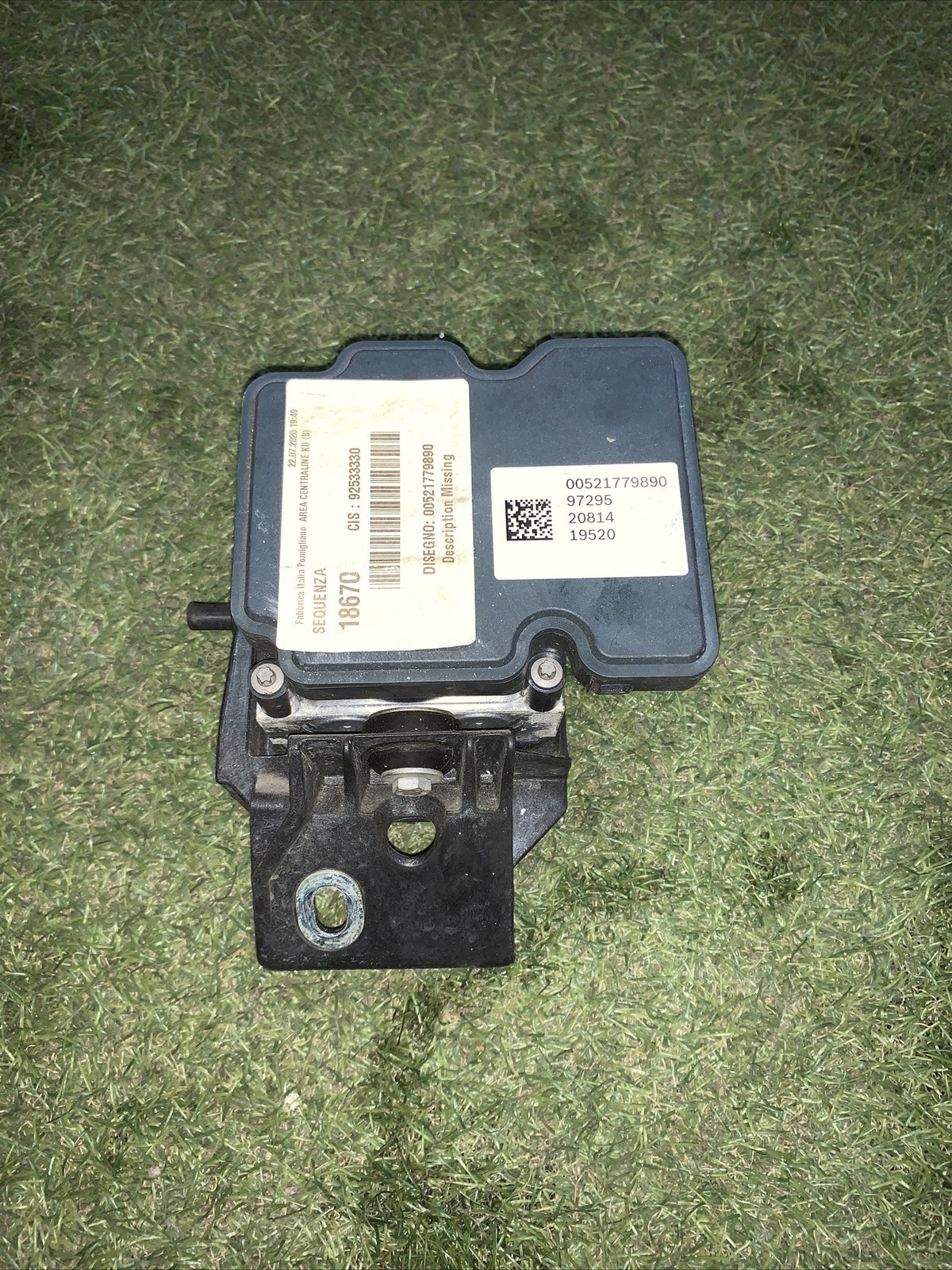 Centralina pompa ABS Fiat Panda 1.0 Hybrid 2020 00521779890